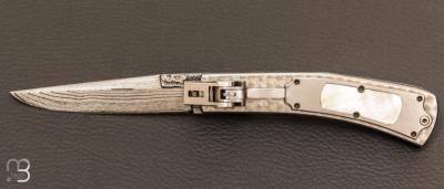  Couteau  " automatique " custom de Rémy Dupoux - Couteaux Lubéron