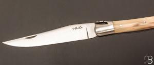   Couteau de collection Laguiole Corne blonde par Jean-Michel Cayron