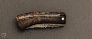   Couteau de poche corse Baby Dollar lame Damas de José Viale