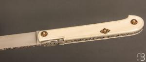  Couteau " Nemours " de collection par Isabelle et Pascal Graveline