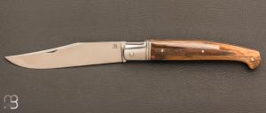  Couteau  " pièce unique " custom de Jérôme Bellon - Ivoire de mammouth et RWL34