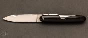 Couteau de poche Navette 12cm buffle par J. Mongin