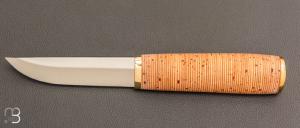    Couteau  "  puukko " Nordique Custom de Pekka Tuominen