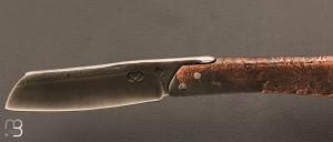   Couteau de poche Piémontais façon higonokami par Mickael Moing 