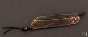  Couteau de poche Piémontais façon higonokami par Mickael Moing 