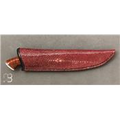 Snakewood fixed-blade knife n°4