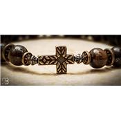 Bracelet Sonora Bronzite Cross Laiton LSOBB2