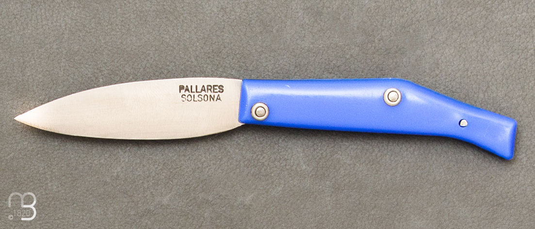 Couteau de poche Pallarès Solsona Comun no 00 - Bleu