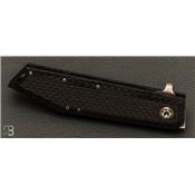 Couteau Furtif fibre de carbone lightning bronze de Jean Pierre Martin