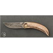 Corsican damascus Curniciulu knife n°1