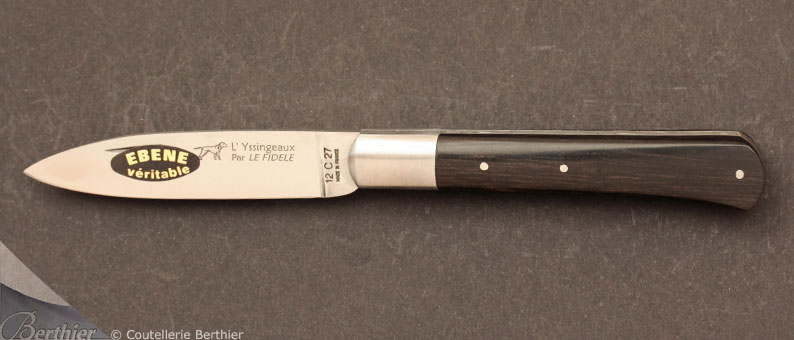 Couteau de poche Yssingeaux Ebène