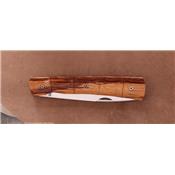 Entretoise knife Bamboo-shape carved handle