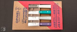 Coffret de couteaux de cuisine Opinel Les essentiels Art Deco