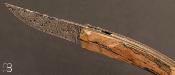 Couteau 1515 de poche collection " Primitive " par Manu Laplace - Ivoire de mammouth