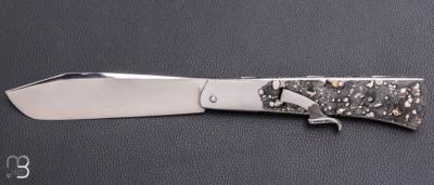    Couteau " Alpin de Fer " artisanal de Guillaume Antoniucci