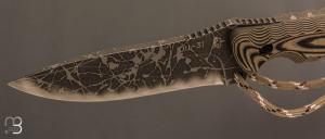  Couteau "Aoba" par Matsuda Kiku - G10 et OU-31