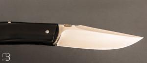 Couteau  " BAD ASS " custom lock-back par Raphaël Durand - G10 et RWL34