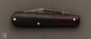 Couteau "Barlow Integral Canvas Micarta Black " Böker Solingen - 111944