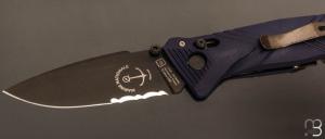  Couteau pliant C.A.C. Marine Nationale - PA6 FV Bleu