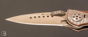  Couteau CRKT E-Lock Bronze design Allen Elishewitz - 7323