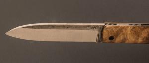  Couteau " Le Canif L "piémontais manche en bois Laurel par Julien Maria