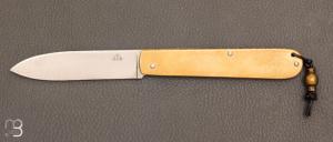 Couteau " Canif  " de Julien Maria - Laiton et XC75