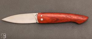 Couteau  "  Capucin " par David Margrita - Mbull Knives - Padouk