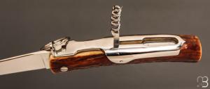    Couteau Chasseur 3 pièces avec anneau 13 cm par Jacques Mongin