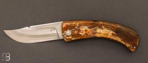 Corsican ram's horn pocket knife by Franois Panzani