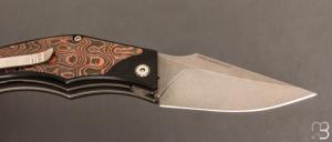   Couteau  "  1984 " custom par Torpen Knives - Jérôme Hovaere - Fatcarbon® et CPM Magnacut