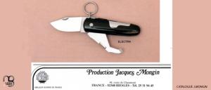  Couteau " ELECTRA " 2 pièces par J. Mongin - Corne de buffle