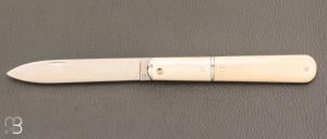 Couteau " Effil "  par Adrien Vautrin - Mammouth et 14c258N