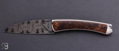    Couteau " Eliptix " lock back custom de Florent Dall'ava - L'atelier Dall'ava
