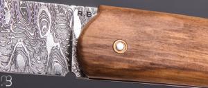   Couteau " Guilhem " custom de Robert Beillonnet - Buis et damas de Devin Thomas