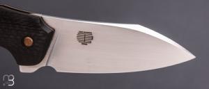    Couteau " Hifi " custom par Philippe Jourget - Fibre de carbone et CPM 154CM