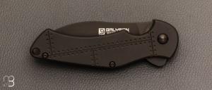   Couteau "Junkyard Dawg Small" par Galyean Pro Series - Titane et lame en CPM154