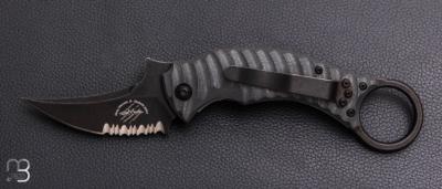 Couteau " Karambit Mako " par Fox Knives - Design Bastinelli Knives et Doug Marcaida