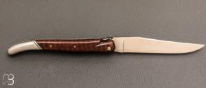 Couteau Laguiole par Vent d'Aubrac - Jérôme Lamic - Amourette