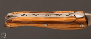 Couteau " Le Compagnon " en bois de serpent par Charles Couttier - Chevalerias