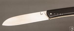 Couteau " Lo-Culte  " custom par Lo-Coutelier - G10 et lame en RWL34