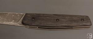   Couteau " Mastard " custom par Christophe Arbogast - Morta et lame en 80CRV2