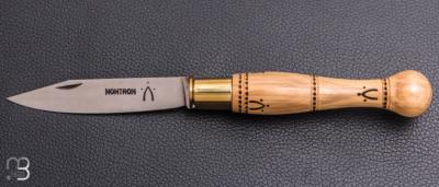 Couteau Nontron n°22 buis boule
