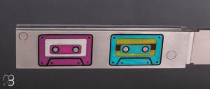     Couteau " O² Cassettes ressort invisible " par Nicolas Couderc - RWL34