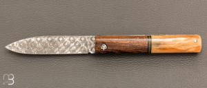   Couteau " L'Olonnois " de L'atelier du capitaine - Mammouth/Bocotte