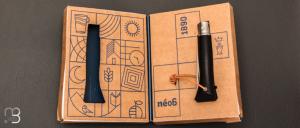  Couteau Opinel Néo6 "Opiflex®" - Ebène et lame acier inoxydable
