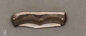   Couteau  "  PIB " de Benjamin MIttay - Fibres de carbone