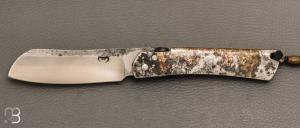   Couteau de poche Piémontais façon higonokami par Mickael Moing 