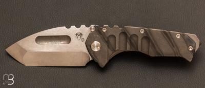 Couteau "Praetorian Ti Frame Lock Fade Ano Titanium" par Medford Knife