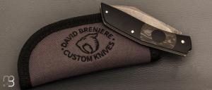   Couteau " Scalp " custom par David Brenière - G10/Fibre de carbone et Elmax
