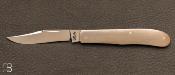 Couteau " Slipjoint " custom de Eugene Shadley - Titane et ATS 34